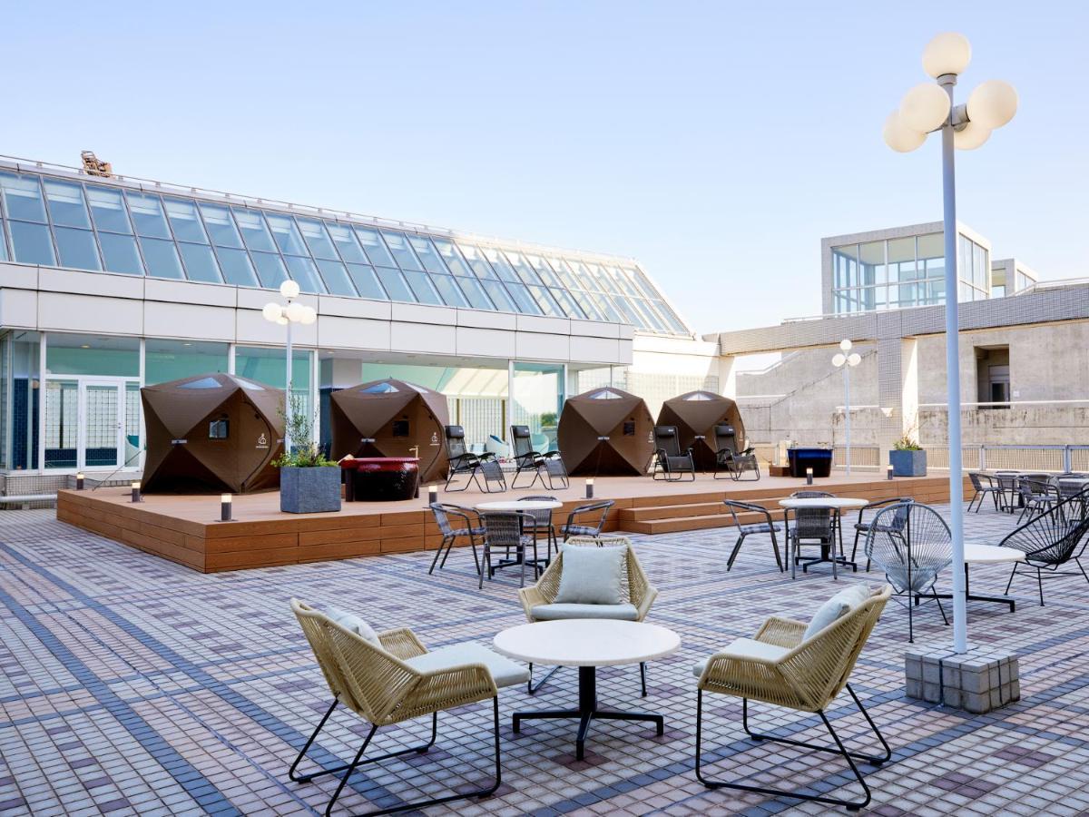 Miyako Hotel Gifu Nagaragawa Екстериор снимка The rooftop lounge