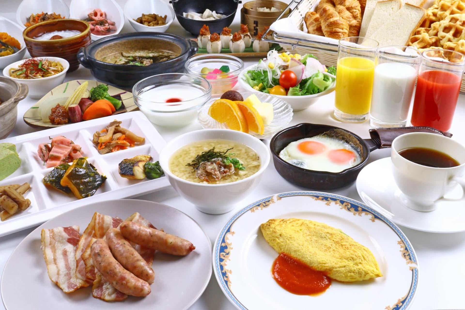 Miyako Hotel Gifu Nagaragawa Екстериор снимка A Japanese breakfast