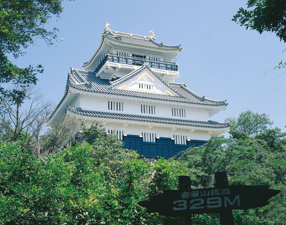 Miyako Hotel Gifu Nagaragawa Екстериор снимка Komine Castle